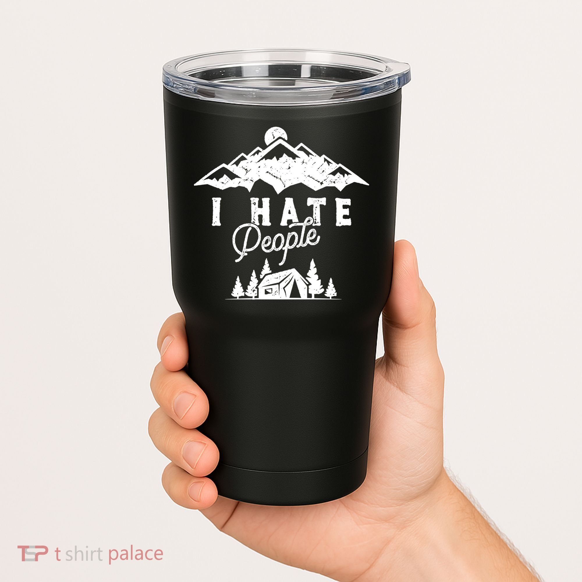 I Hate People Funny Camping Mountains  Tumbler