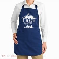 I Hate People Funny Camping Mountains  Apron thumb 2