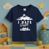 I Hate People Funny Camping Mountains  Toddler T-Shirt thumb 3