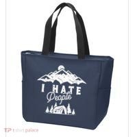 I Hate People Funny Camping Mountains  Tote Bag thumb 3