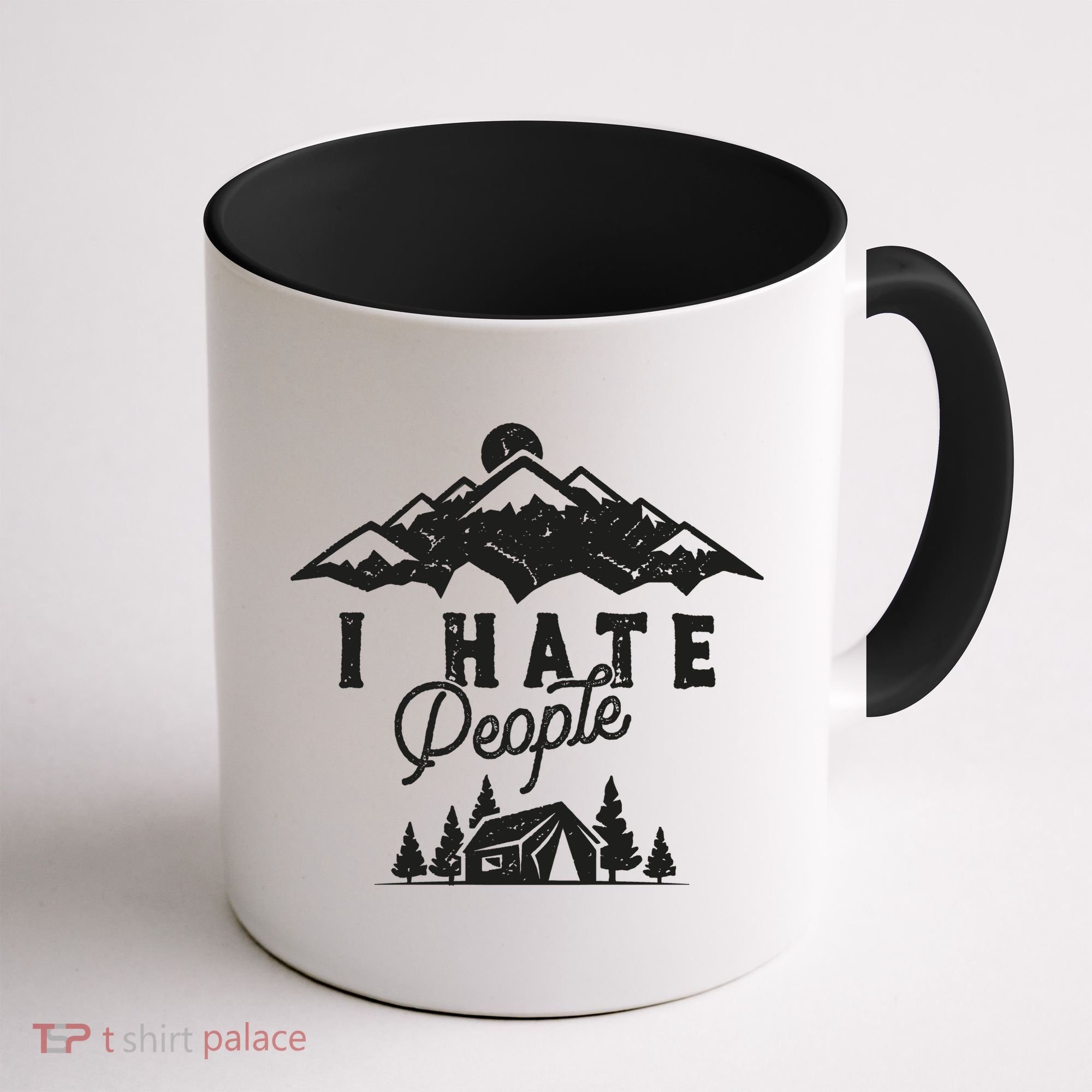 I Hate People Funny Camping Trip Coffee Mug