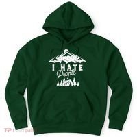 I Hate People Funny Camping Trip Hoodie thumb 0