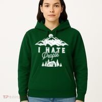 I Hate People Funny Camping Trip Hoodie thumb 5