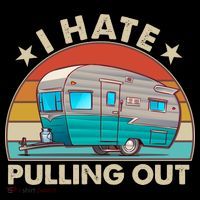 I Hate Pulling Out Camper Trailer  Backpack thumb 2