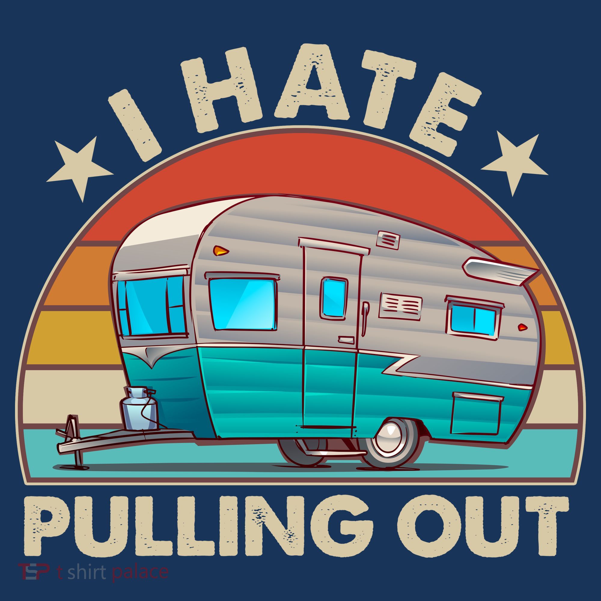 I Hate Pulling Out Camper Trailer  Kids Hoodie