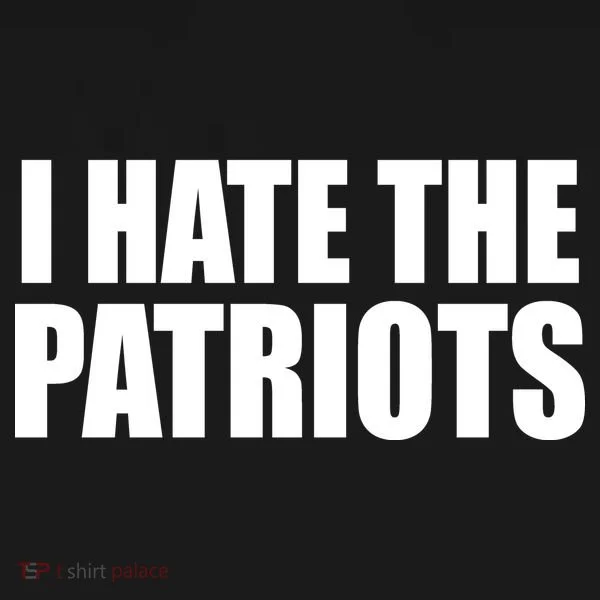 I Hate The Patriots Backpack