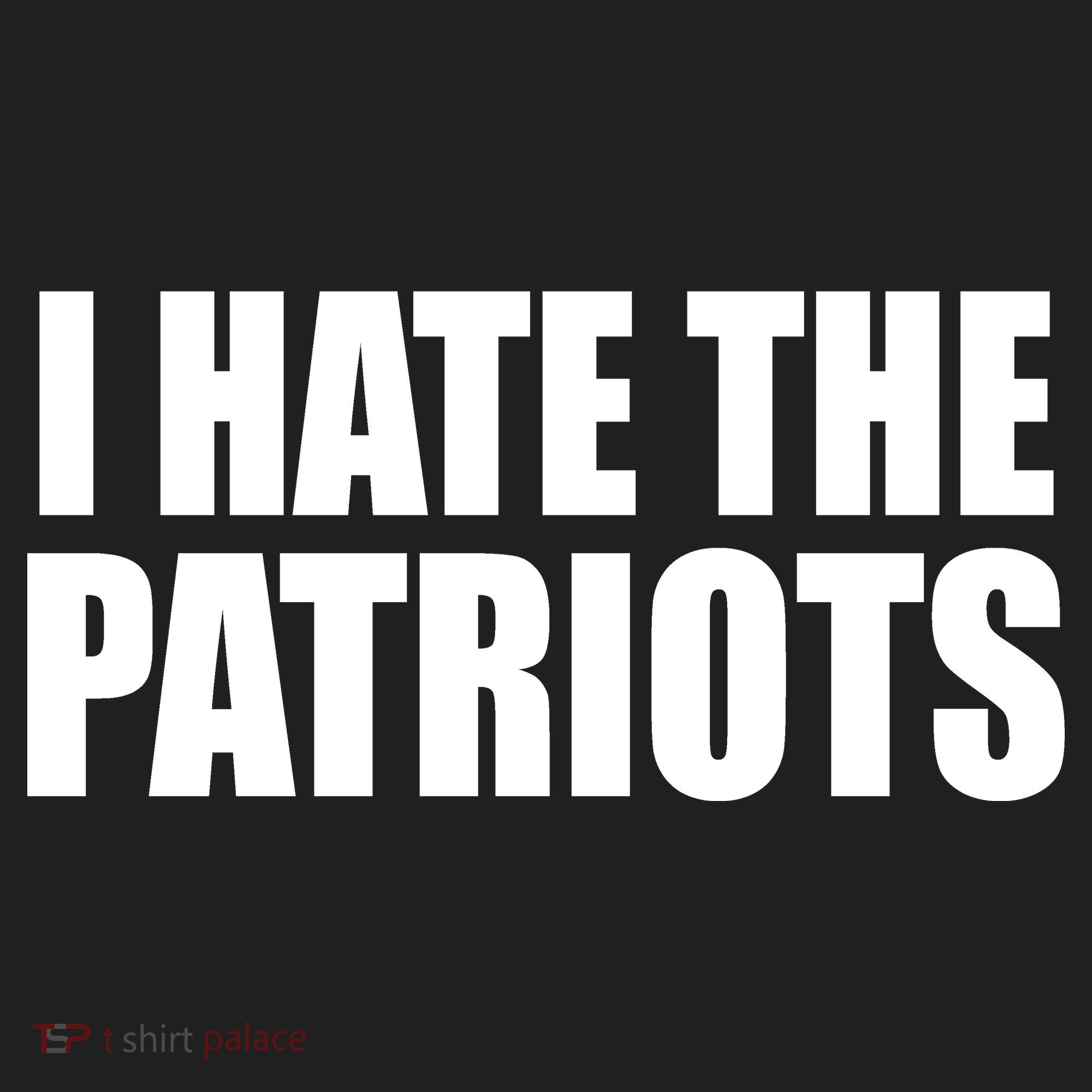 I Hate The Patriots Tumbler