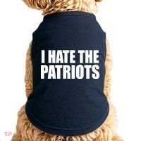 I Hate The Patriots Doggie Tank thumb 0
