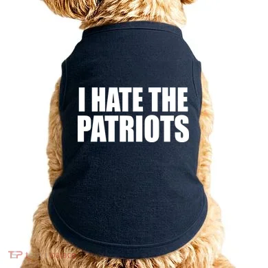 I Hate The Patriots Doggie Tank