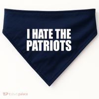 I Hate The Patriots USA-Made Doggie Bandana thumb 0