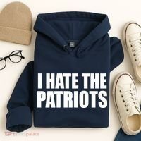 I Hate The Patriots Hoodie thumb 4