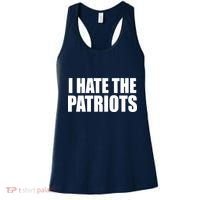 I Hate The Patriots Women's Tank Top thumb 0