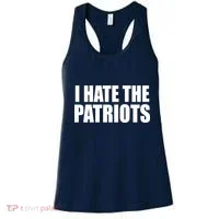 I Hate The Patriots Women's Tank Top thumb 0