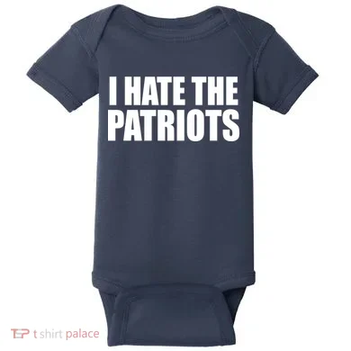 I Hate The Patriots Baby Bodysuit