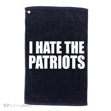 I Hate The Patriots Golf Towel