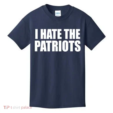 I Hate The Patriots Kids T-Shirt