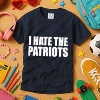 I Hate The Patriots Kids T-Shirt thumb 3