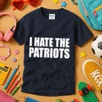 I Hate The Patriots Kids T-Shirt thumb 3