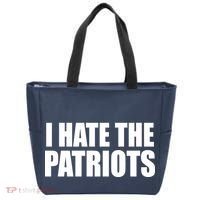 I Hate The Patriots Tote Bag thumb 0