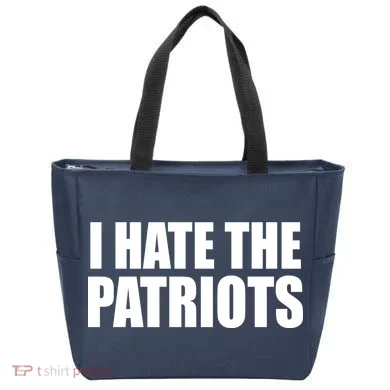 I Hate The Patriots Tote Bag