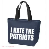 I Hate The Patriots Tote Bag thumb 3