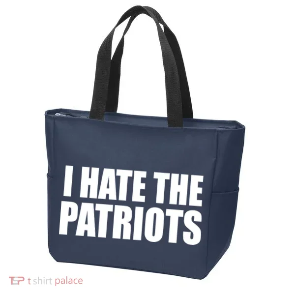 I Hate The Patriots Tote Bag