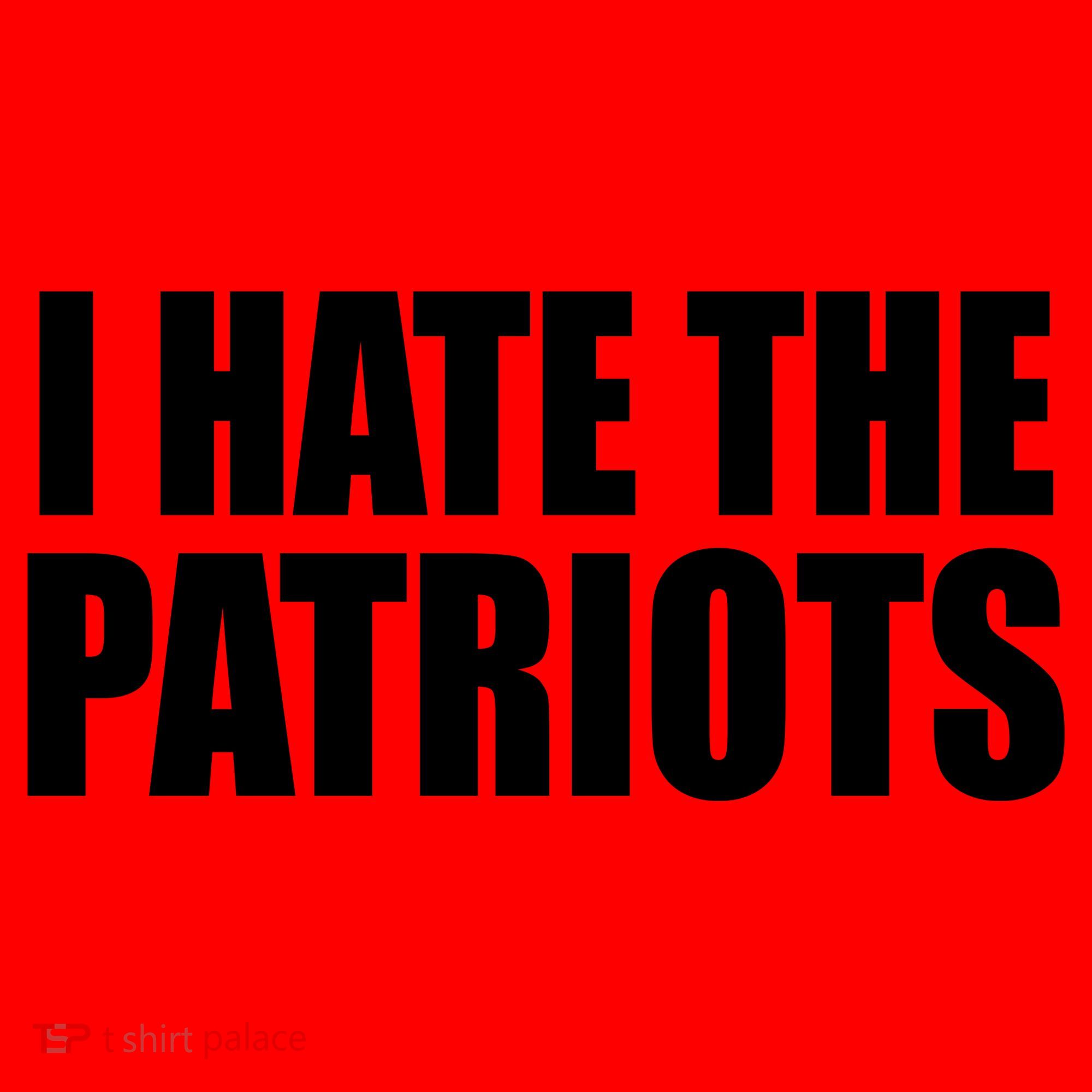 I Hate The Patriots Santa Hat