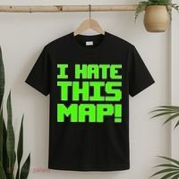 I Hate This Map Funny Gamer T-Shirt thumb 2