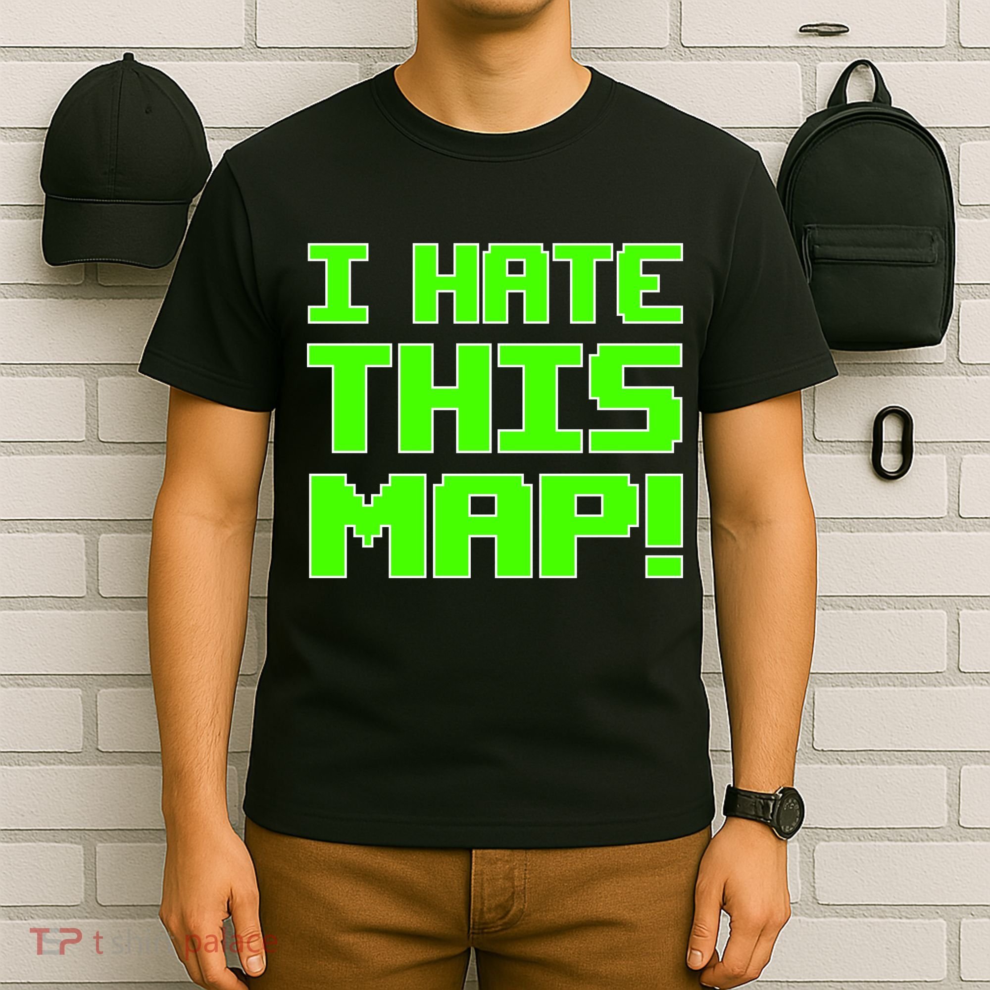 I Hate This Map Funny Gamer T-Shirt