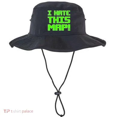 I Hate This Map Funny Gamer Bucket Hat