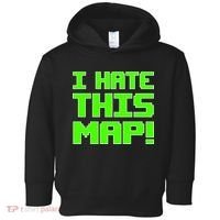 I Hate This Map Funny Gamer Toddler Hoodie thumb 0