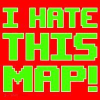 I Hate This Map Funny Gamer Santa Hat thumb 1