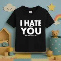 I Hate When You Are Not With Me Toddler T-Shirt thumb 3