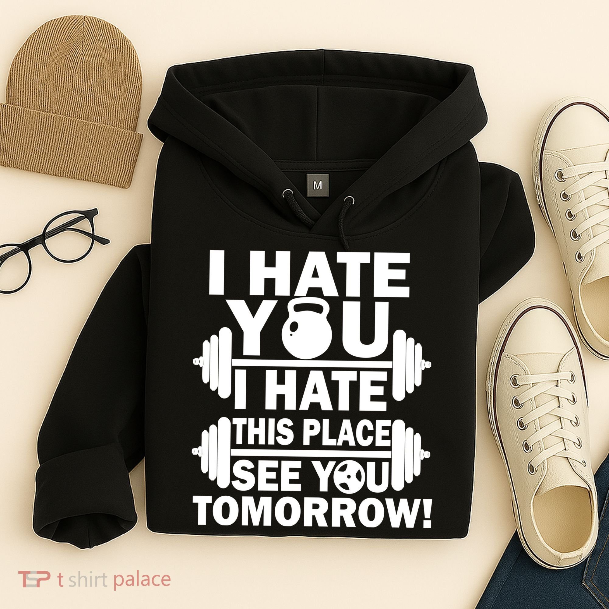I Hate You This Place See You Tomorrow! Hoodie
