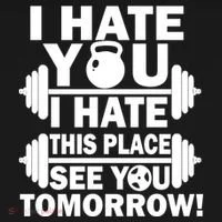 I Hate You This Place See You Tomorrow! Bucket Hat thumb 4