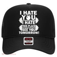 I Hate You This Place See You Tomorrow! Hat thumb 0