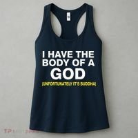 I Have A Body Of A God Buddha Women's Tank Top thumb 3