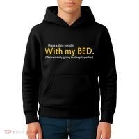 I Have A Date Tonight Kids Hoodie thumb 4