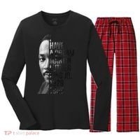 I Have a Dream Martin Luther King Jr. 1929-1968 Women's Long Sleeve Flannel Pajama Set  thumb 0
