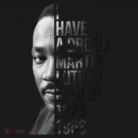 I Have a Dream Martin Luther King Jr. 1929-1968 Women's Perfect Tri Tunic Long Sleeve Shirt thumb 2