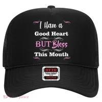 I Have A Good Heart But Bless This Mouth1 Hat thumb 0