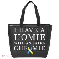 I Have A Homie With An Extra Chromie Tote Bag thumb 0