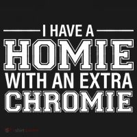 I Have A Homie With An Extra Chromie Down Syndrome USA-Made Doggie Bandana thumb 2