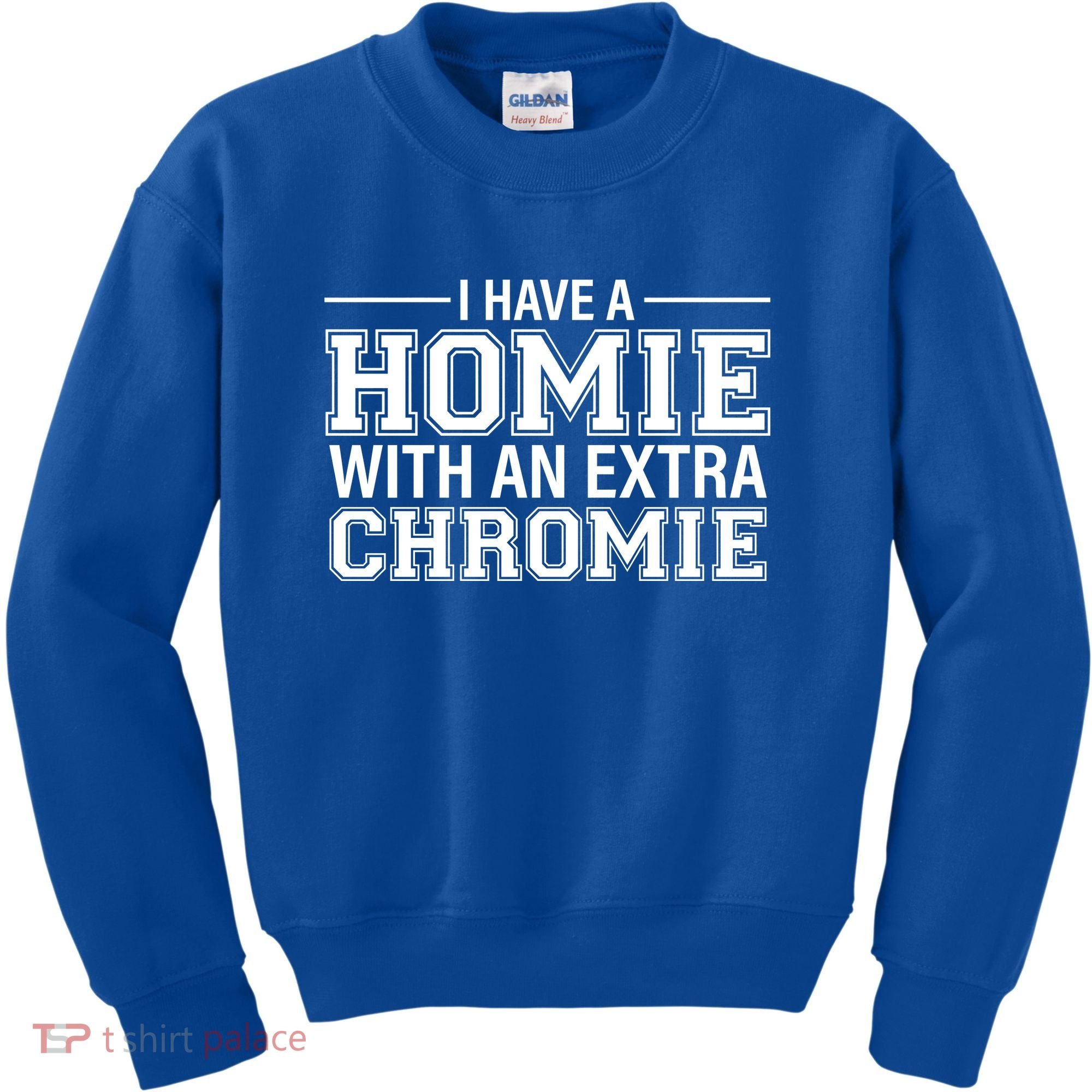 I Have A Homie With An Extra Chromie Down Syndrome Kids Sweatshirt