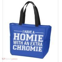 I Have A Homie With An Extra Chromie Down Syndrome Tote Bag thumb 3