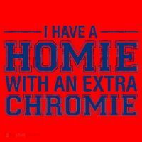 I Have A Homie With An Extra Chromie Down Syndrome Santa Hat thumb 1