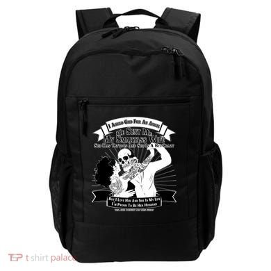 I Have A My Smartass Tattooed Wife  Backpack