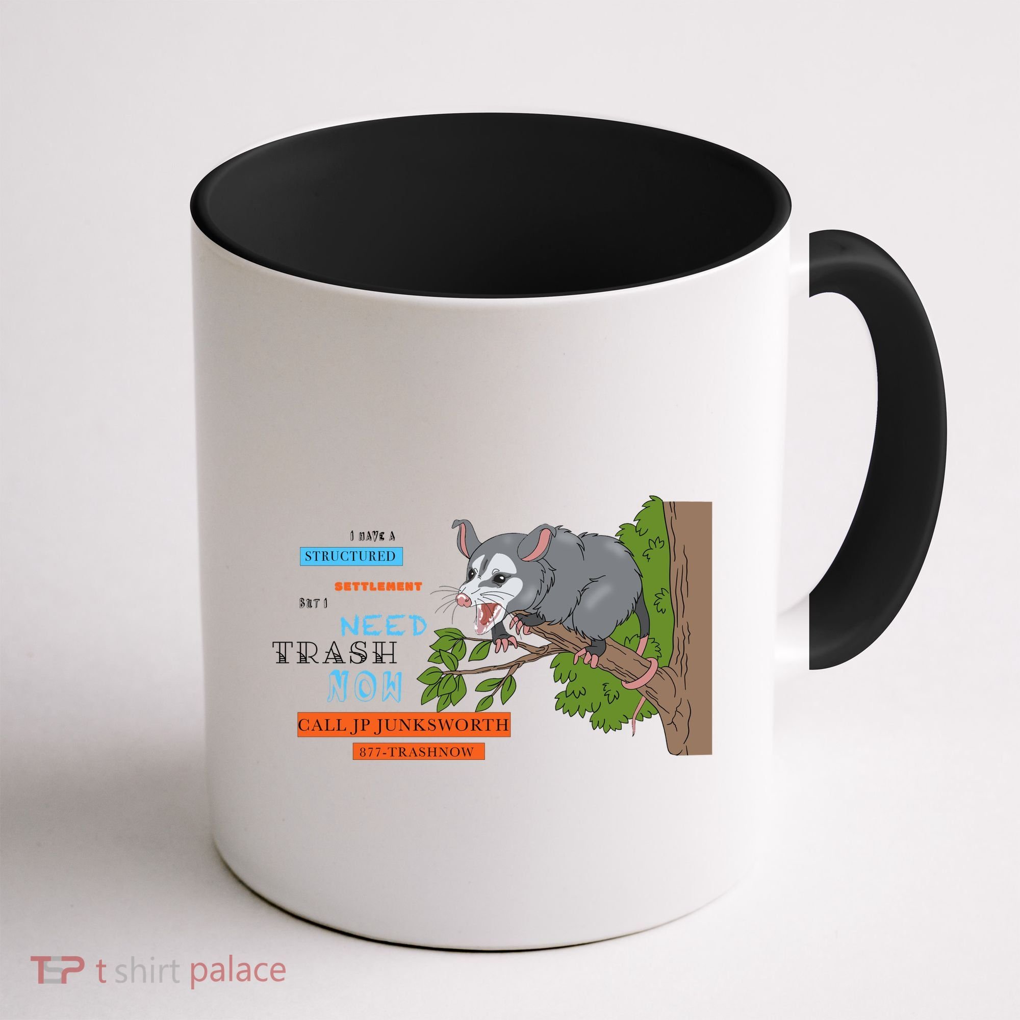 I Have A Structured Settlement Need Trash Now Funny Coffee Mug