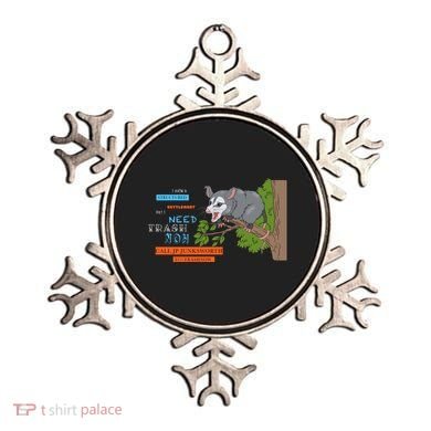 I Have A Structured Settlement Need Trash Now Funny Ornament