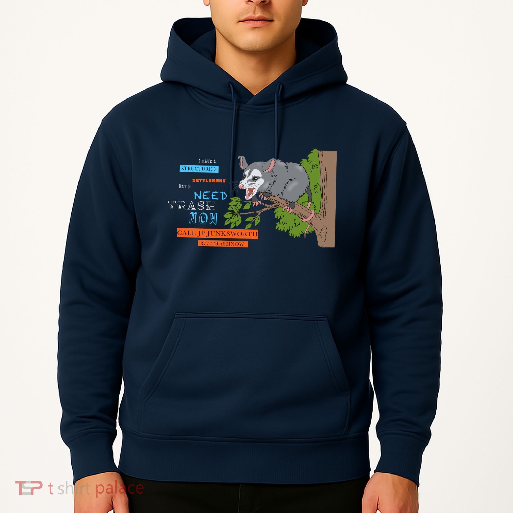 I Have A Structured Settlement Need Trash Now Funny Hoodie